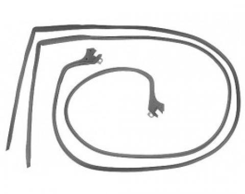 Ford Thunderbird Door Seals, Rubber, 1961-63