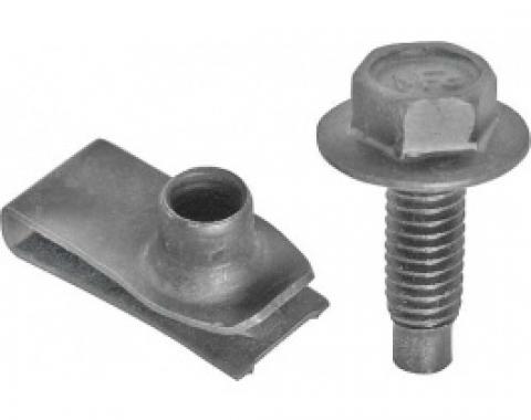 Ford Thunderbird Front Valance Side Hardware Kit, 1966