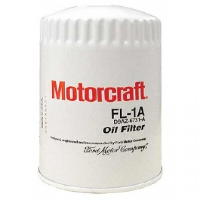 Ford Thunderbird Oil Filter, Spin-On Type, Motorcraft Brand, 1957-66