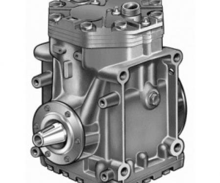 Ford Thunderbird Air Conditioner Compressor, Remanufactured, York, Aluminum Case, 1963-71