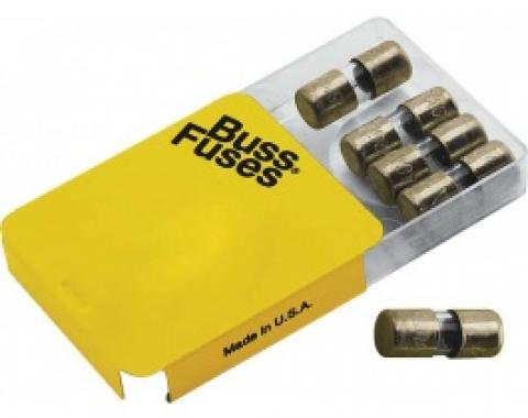 Glass Tube Fuses, AGA-3, Set Of 5 Pieces, For The Clock, 1955