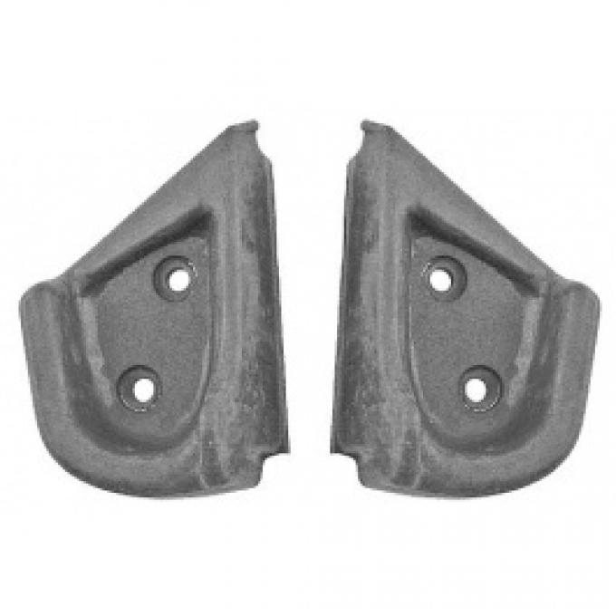 Ford Thunderbird Quarter Post Seals, Rubber, Coupe & Convertible, 1961-63