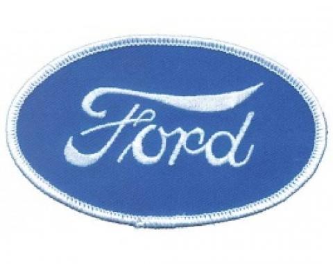 Cloth Patch, Oval Ford Script Emblem