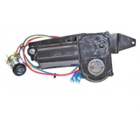 Ford Thunderbird Windshield Wiper Motor Kit, Includes Motor & Wiring & A New Switch, 1958-60