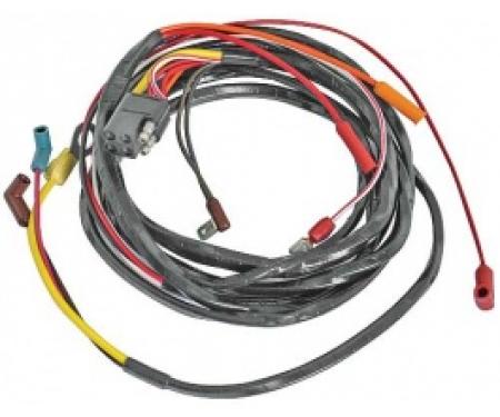 Ford Thunderbird Dash To Engine Gauge Feed, 11 Terminals, Without Air Conditioner, 1958-59