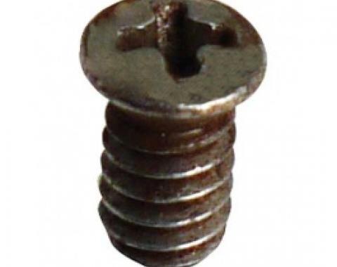 Ford Thunderbird Primary Throttle Rod Screws, 8 Pcs , For Throttle Plates, Holley 4000 Teapot Carb, 1955-56