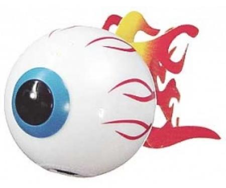 Antenna Topper, Flaming Eyeball