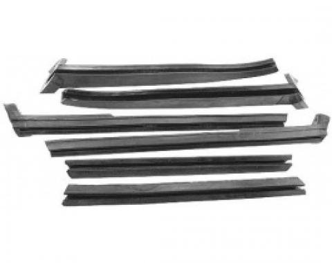 Ford Thunderbird Roof Side Rail Seal Kit, 6 Pieces, Convertible, 1958-60