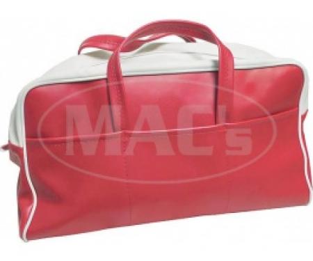 Ford Thunderbird Tote Bag, Red & White, 1955