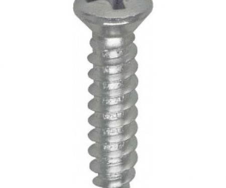 Ford Thunderbird Console Side Pieces Screw Set, 10 Oval-Head Phillips Screws, 1961-63