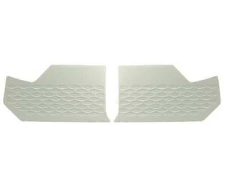 Ford Thunderbird Interior Kick Panels, White, 1958-59