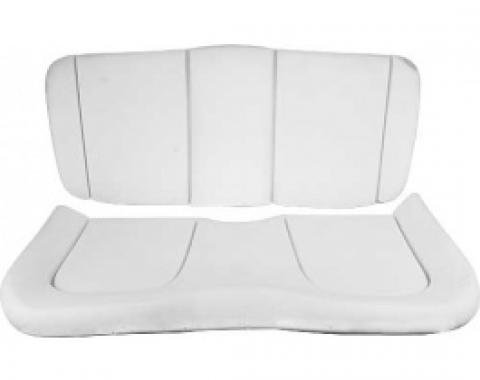 Ford Thunderbird Molded Rear Seat Foam Set, 2 Pieces, 1958-60