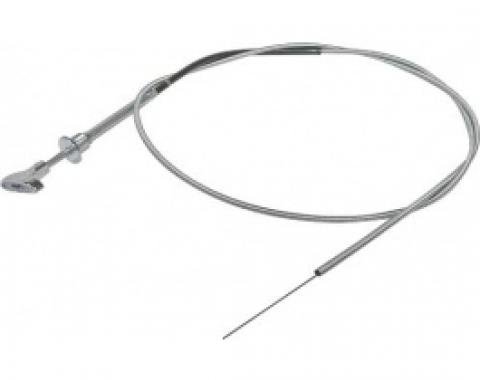 Ford Thunderbird Hood Release Cable Assembly, 1961-62