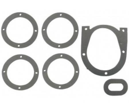 Ford Thunderbird Air Duct Gasket Set, 6 Pieces, 1955-57