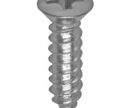 Ford Thunderbird Door Belt Rear Cap Screw Set, 1961-63