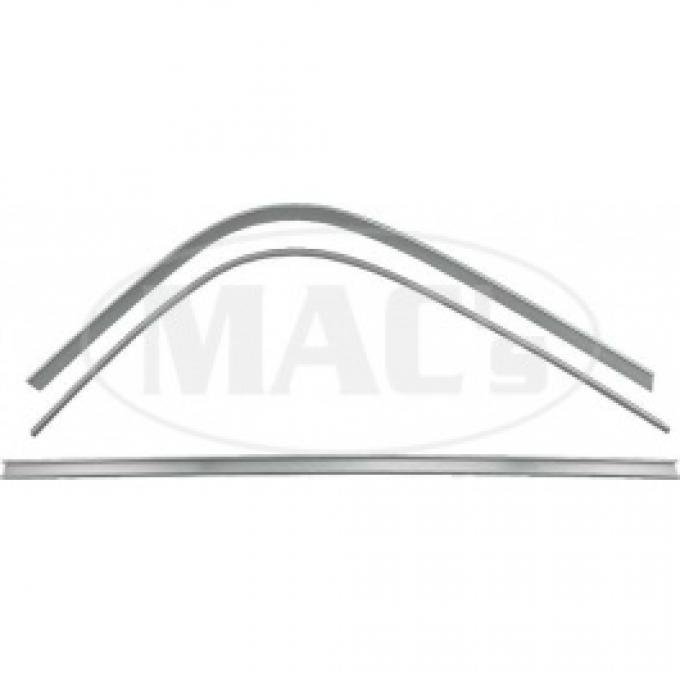 Ford Thunderbird Soft Top Rear Tack Strip Channel, 1955-57