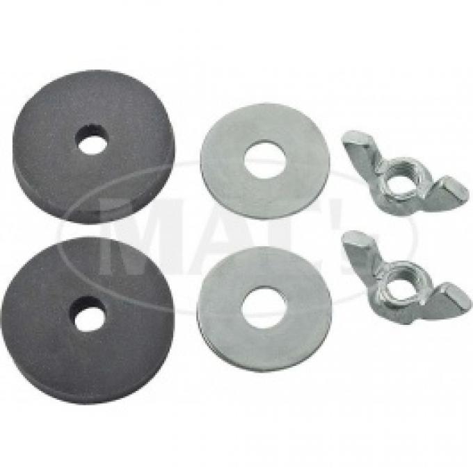 Ford Thunderbird Battery Hold Down Nut & Washer Set, 1955 Blue Oval