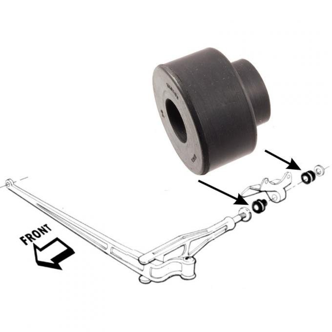 Dennis Carpenter Front Radius Rod Bushing - 1965-72 Ford Truck     C7TZ-3B203-A