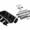 Holley EFI Holley Ultra Lo-Ram Manifold Base and Fuel Rails Dual Fuel Injector GM LS3/L93 300-673BK