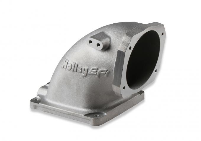 Holley EFI Cast Aluminum 4500 EFI Throttle Body Intake Elbow-LS 300-248