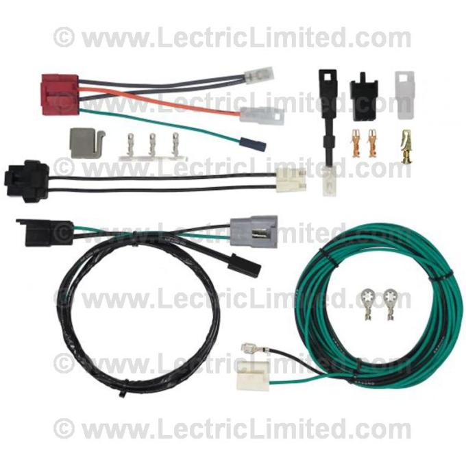 Lectric Limited 1984-1986 Ford Bronco Classic Update Series Wiring Harness Factory A/C Kit 510483