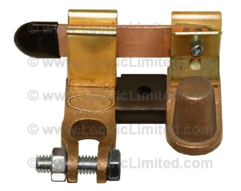 Lectric Limited 1929-2012 American Motors / Buick / Cadillac / Chevrolet / Chrysler / DeSoto / Dodge / Ford / GMC / Jeep / Mercury / Oldsmobile / Plymouth / Pontiac / Studebaker / Volkswagen Battery Quick-Disconnect Knife-Blade Type: Top Post Battery BBDC301
