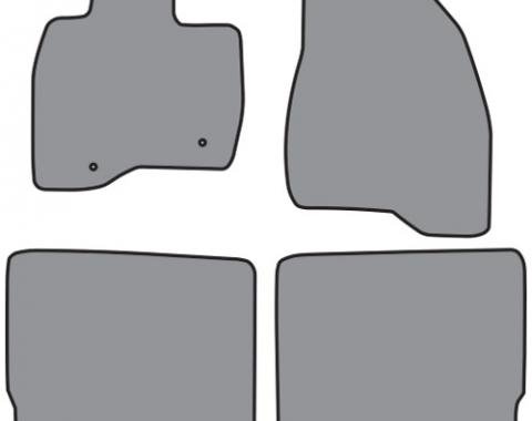 ACC 2015-2016 Ford Explorer Floor Mat 4pc (P628 P628R) Cutpile