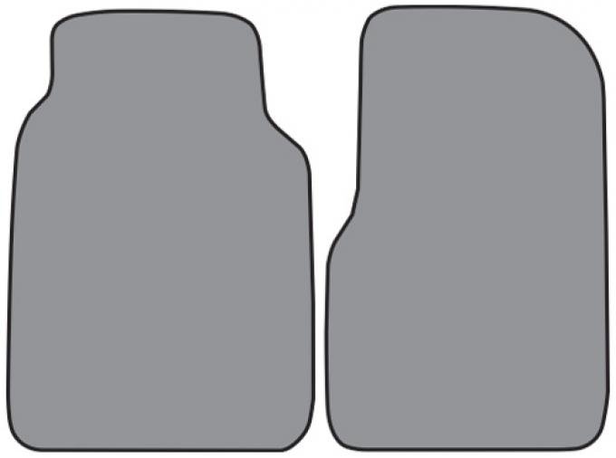 ACC 1975-1986 Ford F-350 Reg Cab Floor Mat 2pc (FM82F) Cutpile