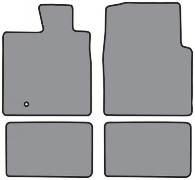 ACC 2004-2008 Ford F-150 Ext Cab Floor Mat 4pc (FM347 FM347R) Cutpile