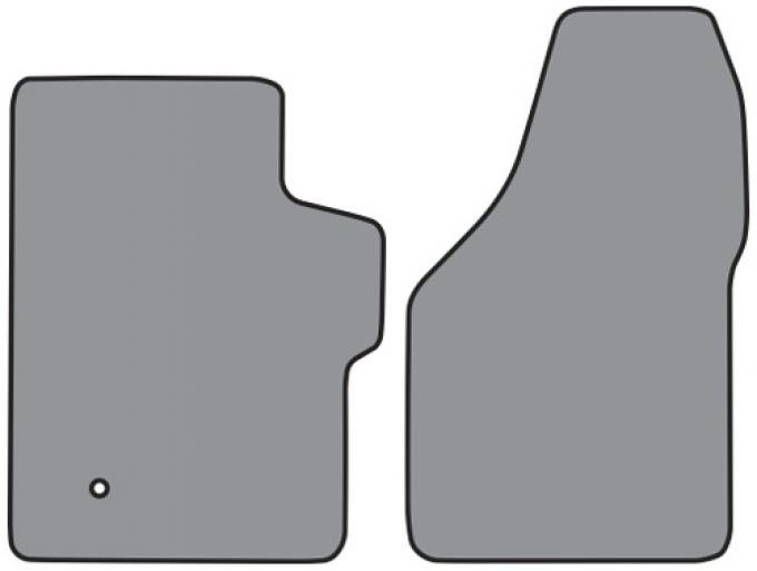 ACC 2008-2016 Ford F-550 Super Duty Reg Cab Floor Mat 2pc (FM363F) Cutpile