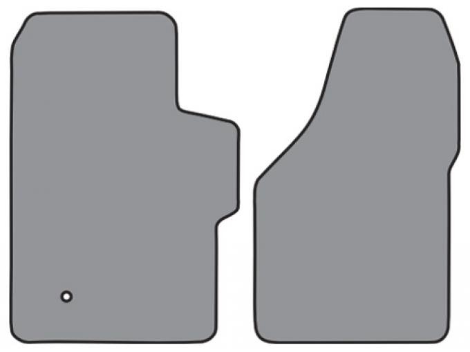 ACC 1999-2007 Ford F-550 Super Duty Crew Cab Floor Mat Frt Row 2pc (FM300F) Cutpile