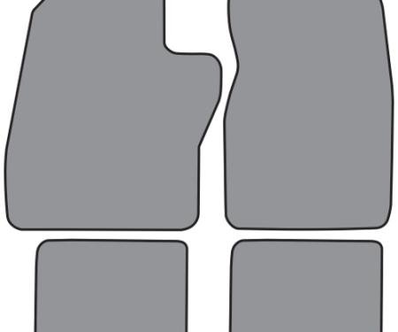 ACC 1988-1997 Ford F-350 Crew Cab Floor Mat 4pc (FM276F FM18R) Cutpile