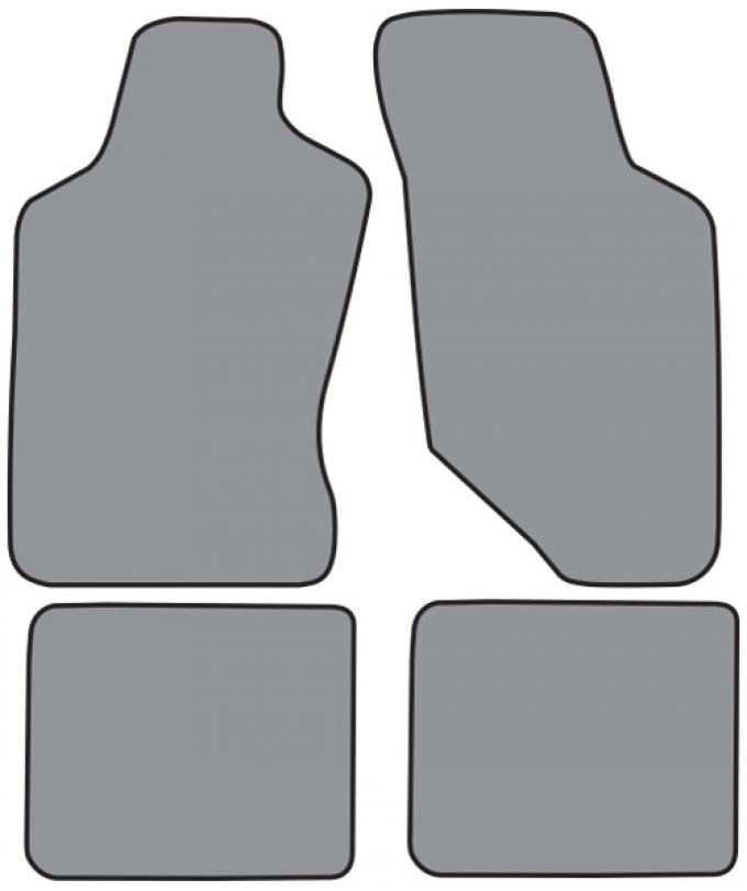 ACC 1992-1995 Ford Taurus Floor Mat 4pc (ME722F FM18R) Cutpile