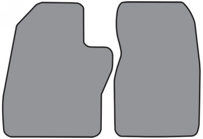 ACC 1988-1996 Ford F-150 Ext Cab Floor Mat 2pc (FM276F) Cutpile