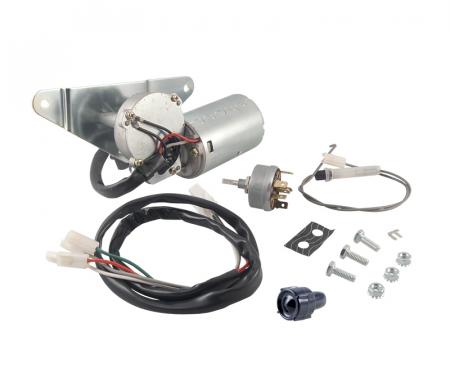 Dennis Carpenter Windshield Wiper Motor Kit - 12 Volt - 2 Speed - 1953-55 Ford Truck BAAA-17508