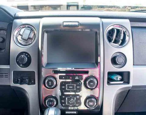 American Car Craft 2010-2014 Ford F-150 Center Dash Trim Executive Style 771042