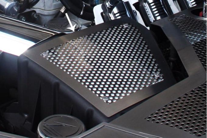 American Car Craft Air Box Filter Cover Perforated Stock 103060