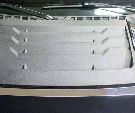 American Car Craft 2017 Ford F-150 Hood Trim Plain Polished Stainless 772041