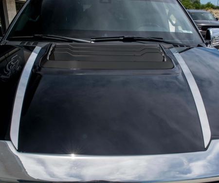 American Car Craft 2017 Ford F-150 Hood Spears Satin Stainless 2pc 772076