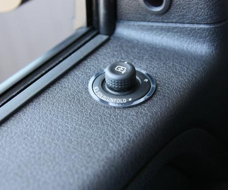 American Car Craft 2010-2014 Ford F-150 Mirror Control Trim Ring Polished 771014