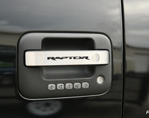 American Car Craft 2010-2014 Ford F-150 Door Handle Pulls Satin 4pc Fronts Only 772014