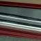 American Car Craft Doorsills Outer Satin w/Chrome Ribs 2pc 031016