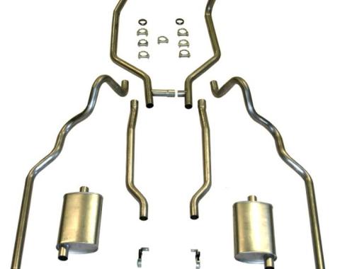 Shafers Classic Reproductions 1961-1962 Full Size Ford 2" Exhaust System 352 and 390 CID Dual Turbo 83012