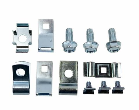 Shafers Classic Reproductions 1964-1966 Ford Mustang Gas Line and Brake Line Clip Set MGLC02