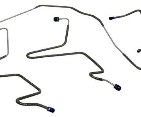 Shafers Classic Reproductions 1980-1986 Bronco Front Brake Line Set, Stainless steel FBL620S