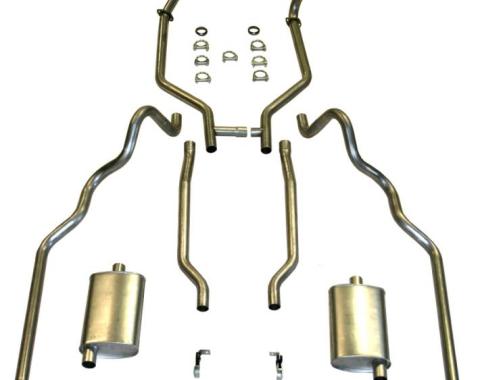 Shafers Classic Reproductions 1963-1964 Full Size Ford 352 and 390 CID Dual Turbo Exhaust System, 2 & 4 Door 83002