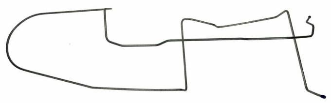 Shafers Classic Reproductions 1967 Ford Mustang Long Gas Line, Pump to Tank, Stainless Steel MLG016S