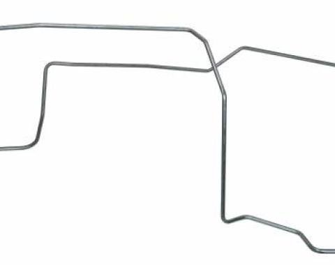 Shafers Classic Reproductions 1964 Ford Mustang Long Gas Lines, Pump To Tank,304 Stainless Steel MLG004S