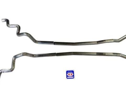 Shafers Classic Reproductions 1963-1964 Full Size Ford 2-1/2" Turbo Exhaust System except convertible and station wagon 83018
