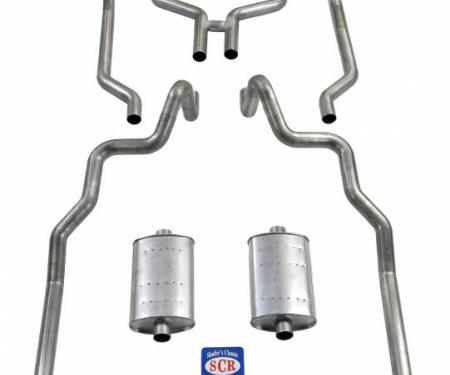 Shafers Classic Reproductions 1963-1964 Full Size Ford 2-1/2" Turbo Exhaust System exc. Convertible and Station Wagon 83025